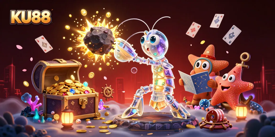 Experience excitement at KU88 with vibrant 3D characters and dynamic casino elements